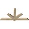 Ekena Millwork Kennewick Rough Sawn Timber Gable Bracket, Douglas Fir, 48"W x 26"H x 2"D x 4"F, 13/12 Pitch GBW048X26X0204KEN00RDF - alternate 3